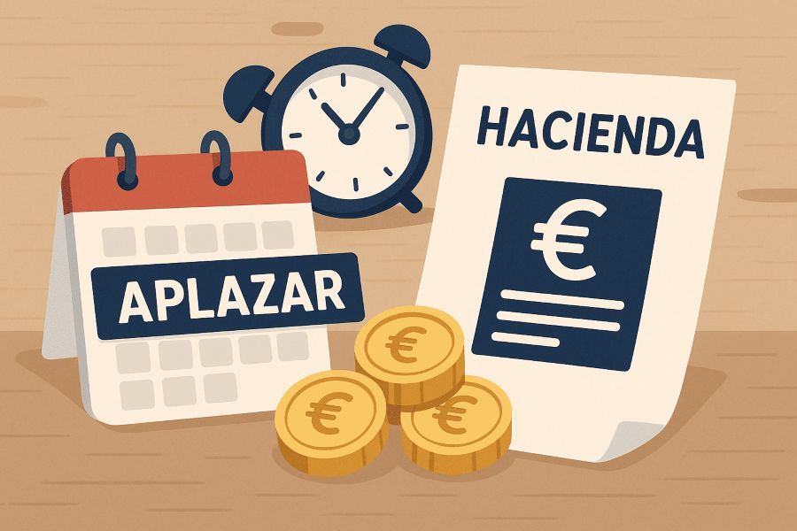 Aplazar pago Hacienda particulares