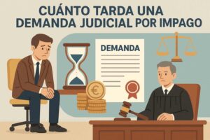 Cuanto tarda una demanda judicial por impago