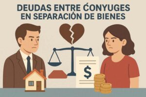 Deudas entre cónyuges en separación de bienes