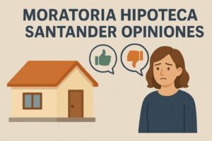 Moratoria hipoteca Santander opiniones