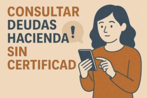 Consultar deudas Hacienda sin certificado
