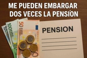 Me pueden embargar dos veces la pensión