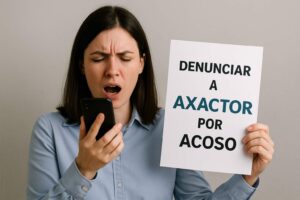 Denunciar a Axactor por acoso