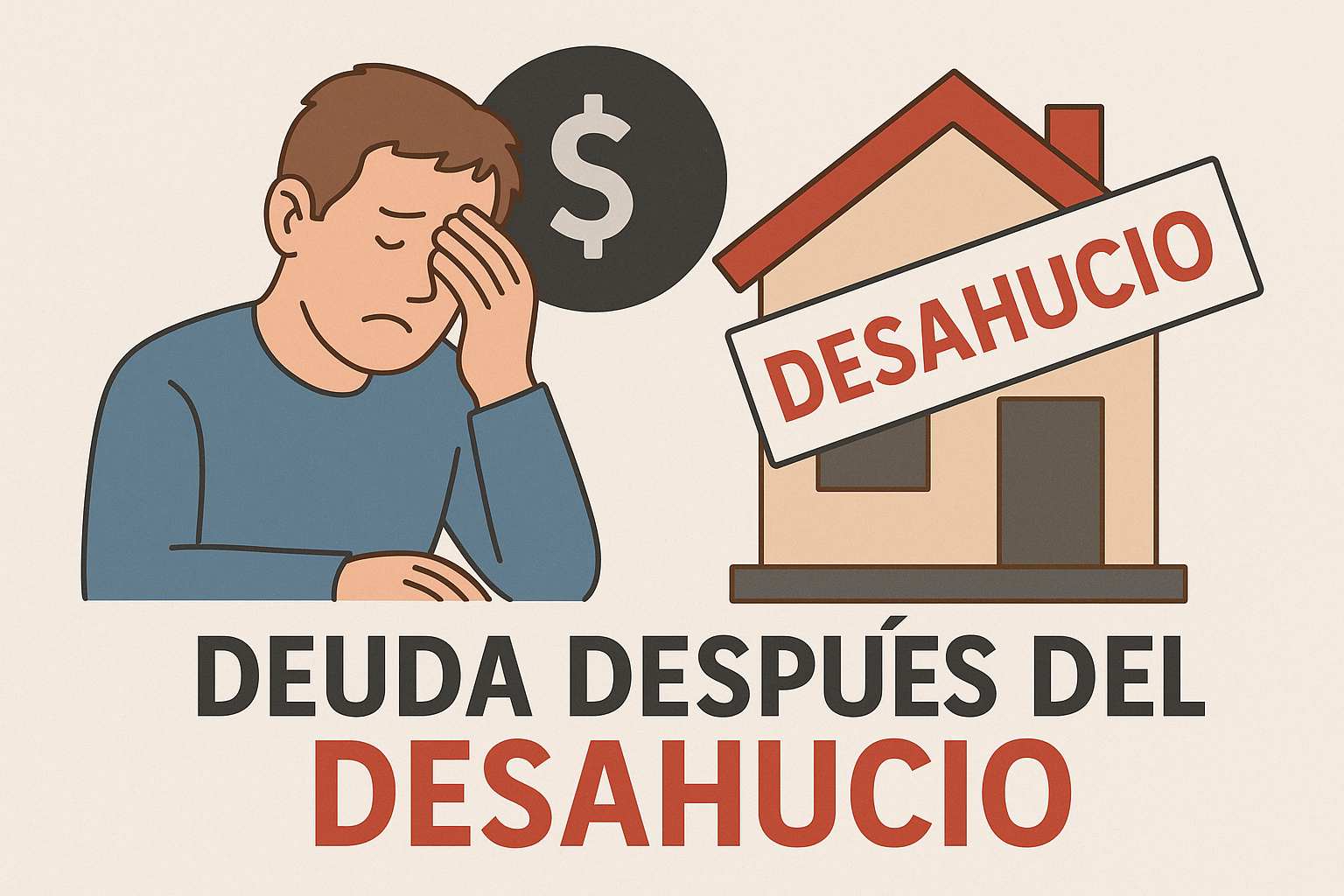 Deuda después del desahucio