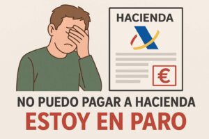 No puedo pagar a Hacienda estoy en paro