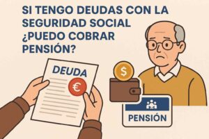 Si tengo deudas con la Seguridad Social puedo cobrar pensión